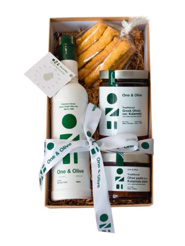 One & Olive Gift Box wrapped